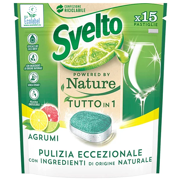 Svelto Pasticche Lavastoviglie Tab 13pz Limone