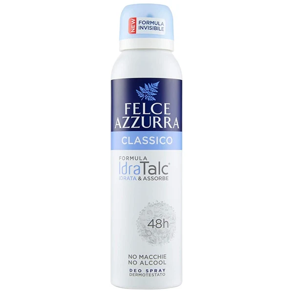 DEO SPRAY CLASSICO FELCE AZZURRA IDRA TALC 150 ML
