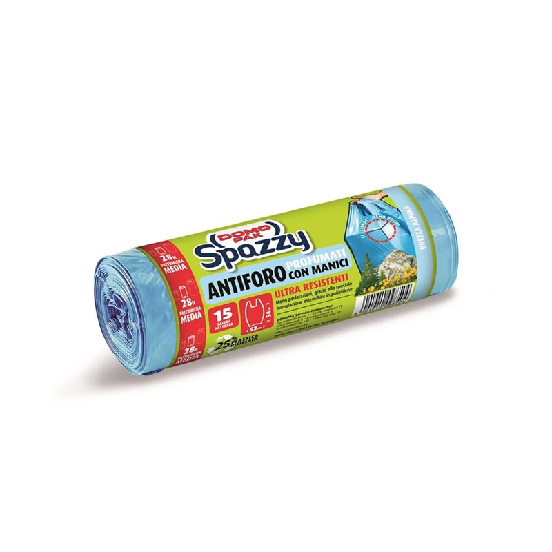 Sacchetti Spazzatura Spazzy 15 Pezzi 52x54 Cm