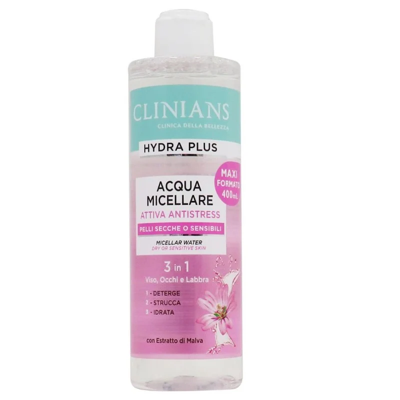 Clinians Acqua Micelllare 400ml Antistress