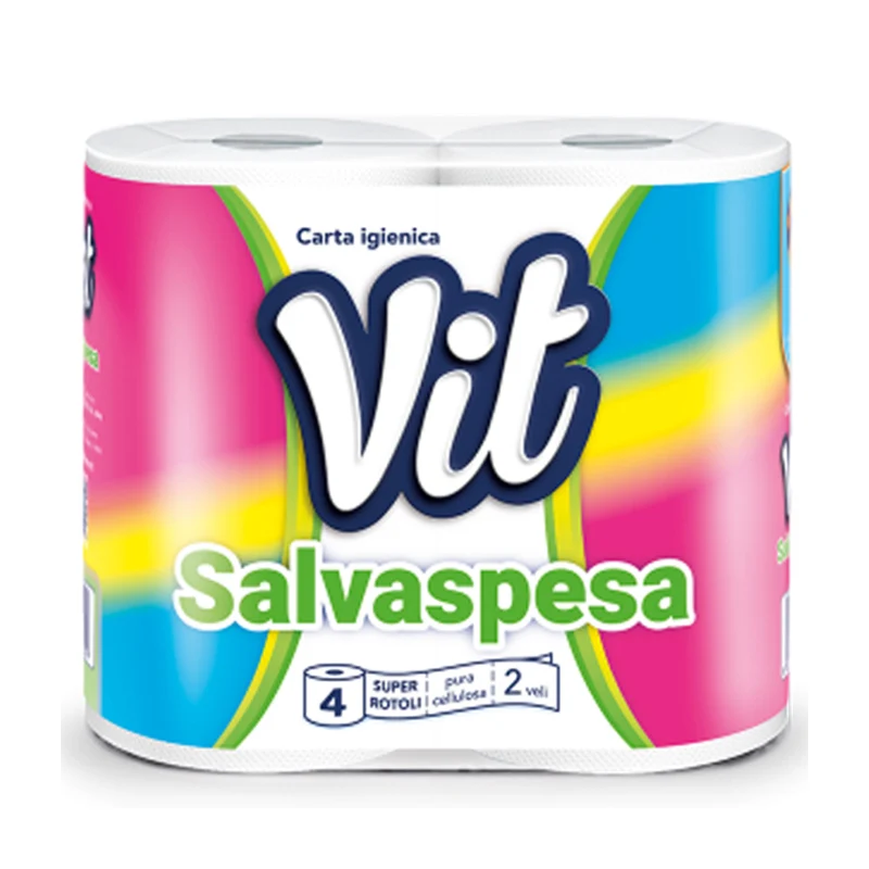 Carta Igienica Salvaspesa 4 Rotoli Ic029 Vit