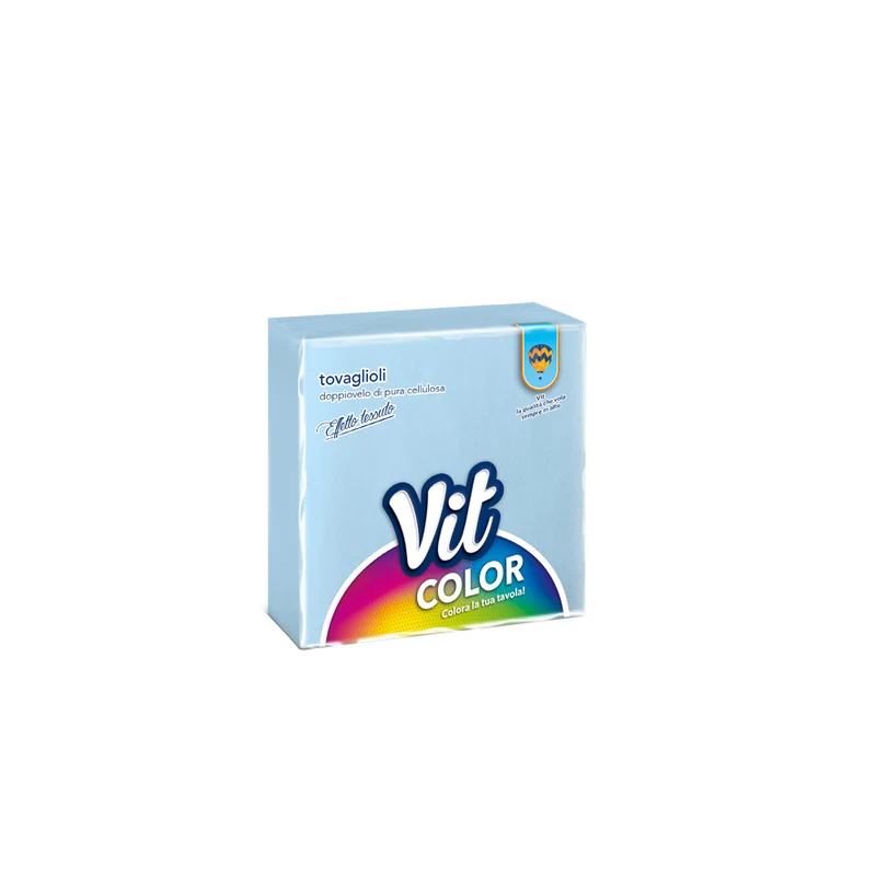Tovaglioli Color Celeste Tc100 Vit