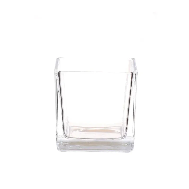 Vaso Vetro Cubo 8x8x8cm