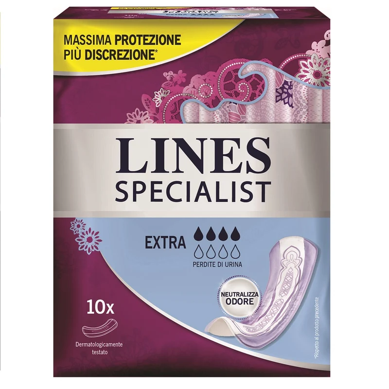 Assorbenti 10 Pz Specialist Extra Lines