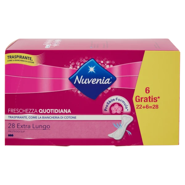 Proteggi Slip 22+6 Pz Extra Long Nuvenia