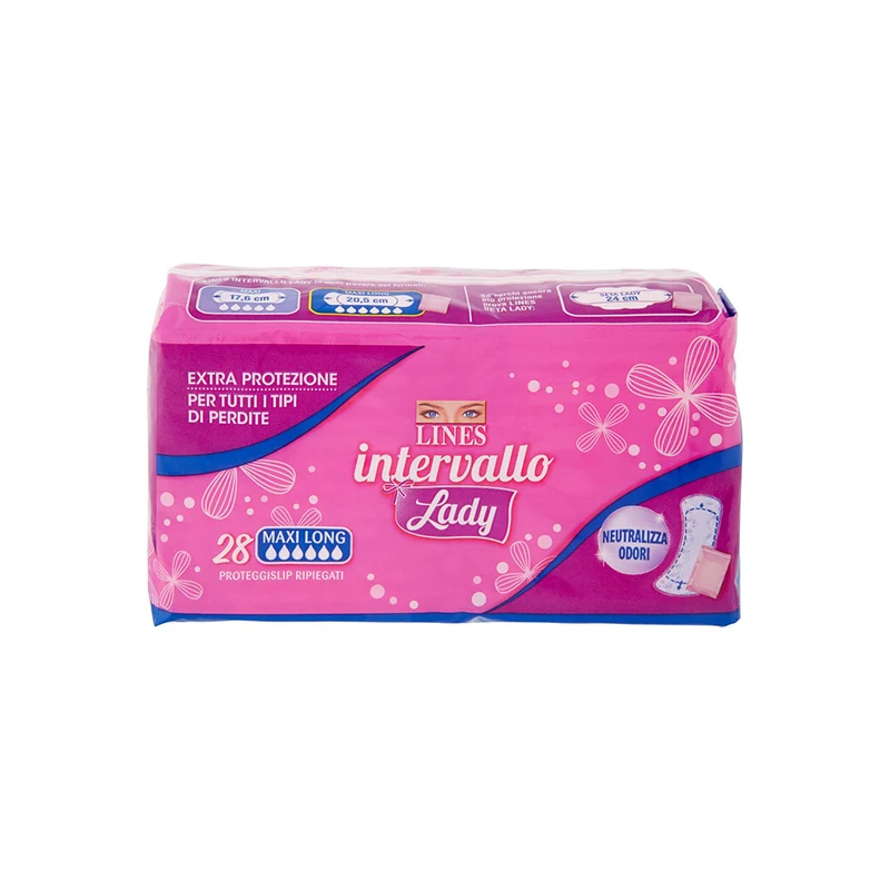 Proteggi Slip Intervallo Lady 28pz Maxi Long Lines