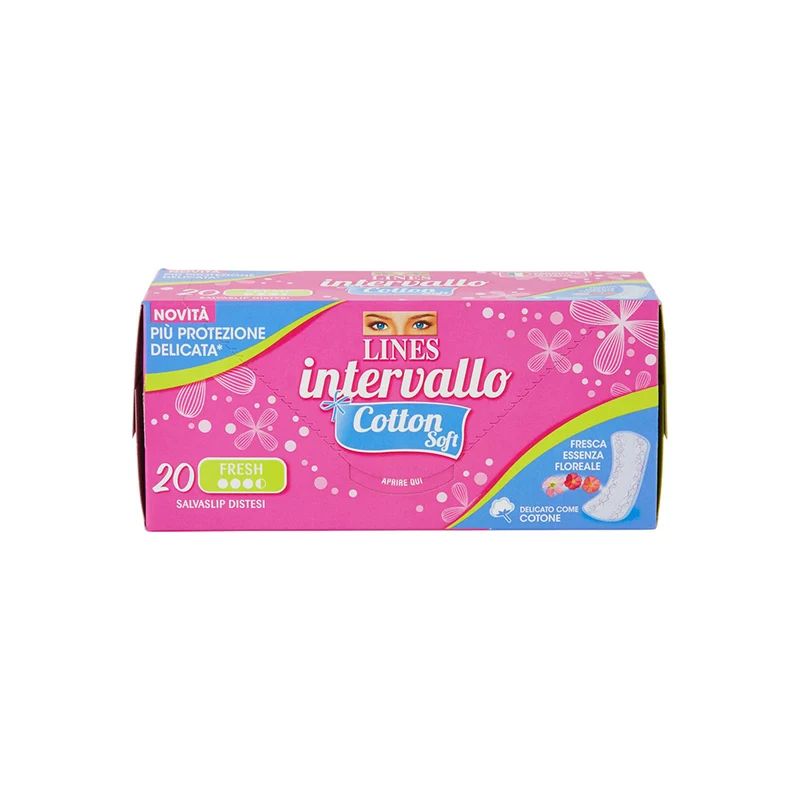 Proteggi Slip Intervallo Fresh 20 Pz Disteso Lines