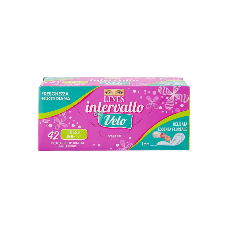Proteggi Slip Intervallo Velo 42 Pz Fresh Lines