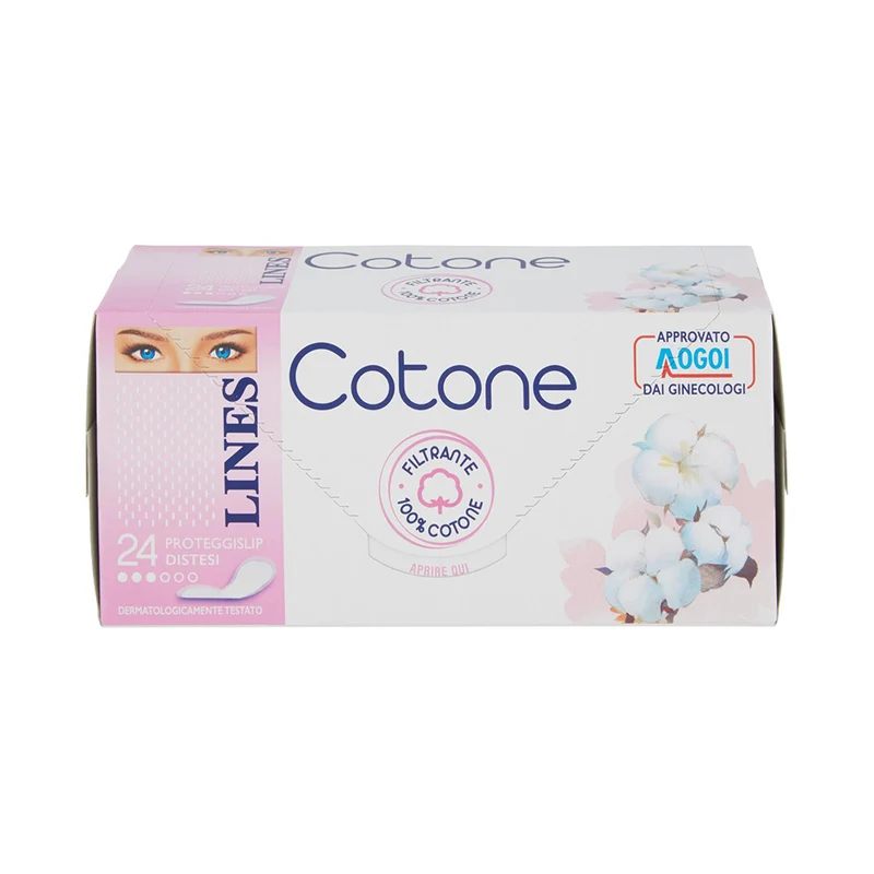 Proteggi Slip Cotone 24 Pz Disteso Lines