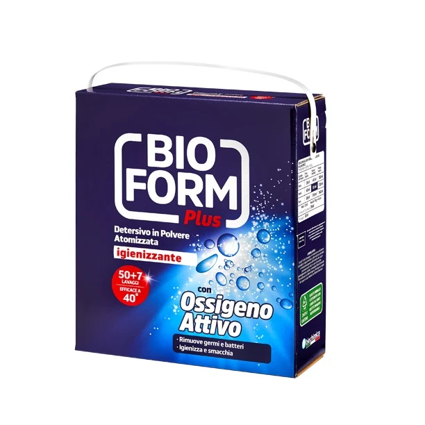 Detersivo In Polvere 50+7 Misurini Bioform