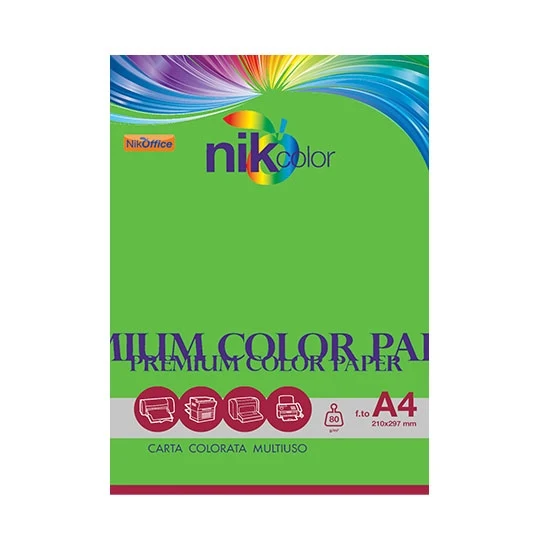 Carta Fotocopie A4 Fluo 80 G