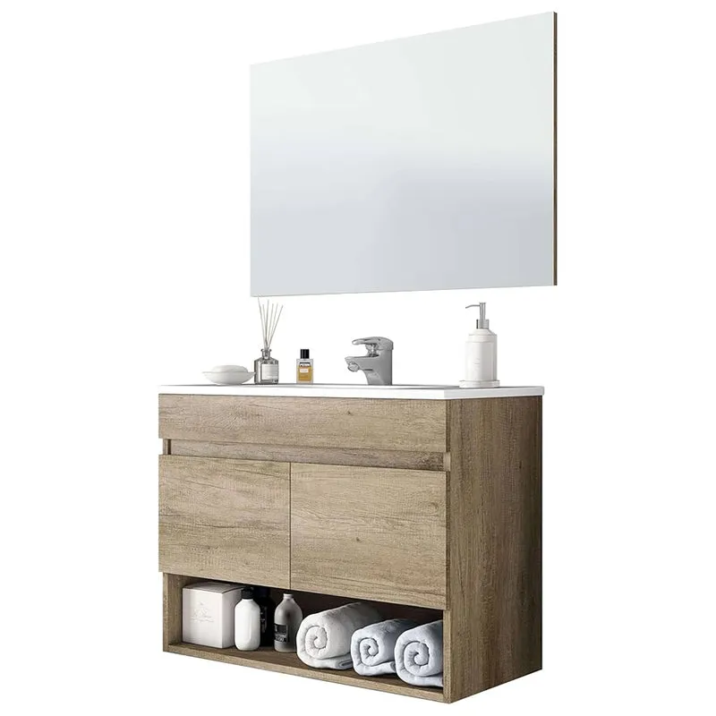 Composizione Bagno Oslo Rovere