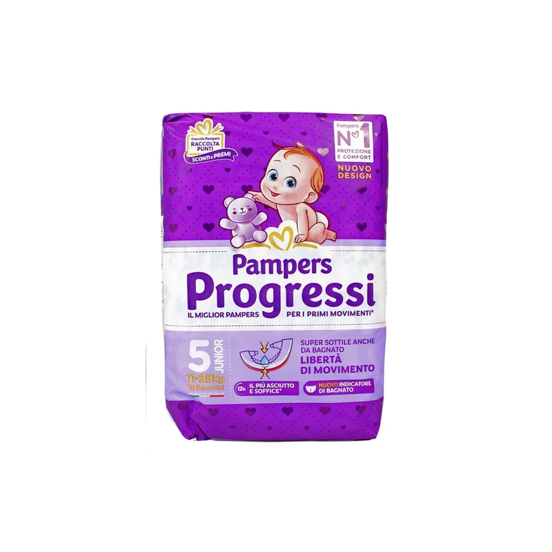 Pampers Progressi 18pz Junior