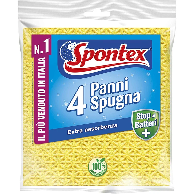 Panno Spugna 4pz Spontex