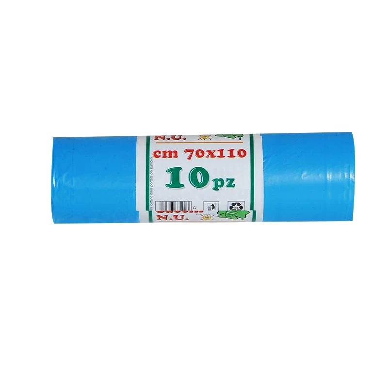 Sacchi Pattumiera Differenziata 70x110 10pz Blu