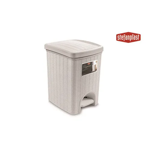 Pattumiera Bagno Elegance 20 Lt Bianca
