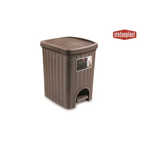 Pattumiera Bagno Elegance 6 Lt Tortora