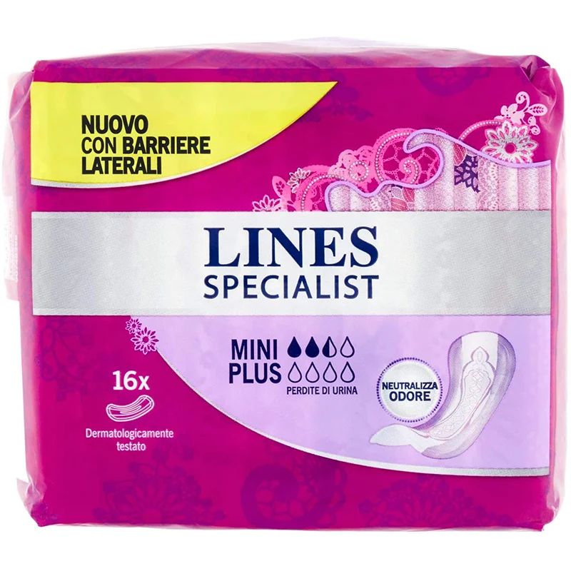Lines Specialist Assorbenti Miniplus 16pz
