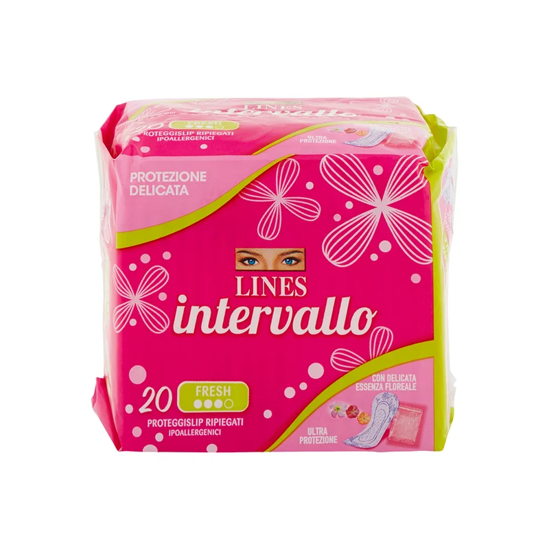 PROTEGGI SLIP INTERVALLO FRESH 20PZ RIPIEG. LINES