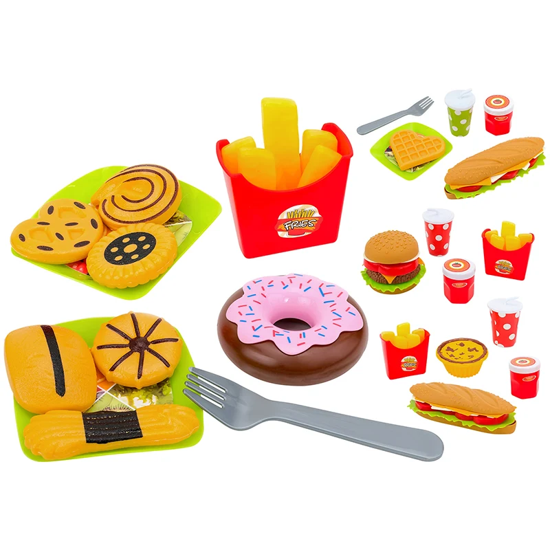 Globo W_toy Fast Food Set 4 Pezzi Assortiti