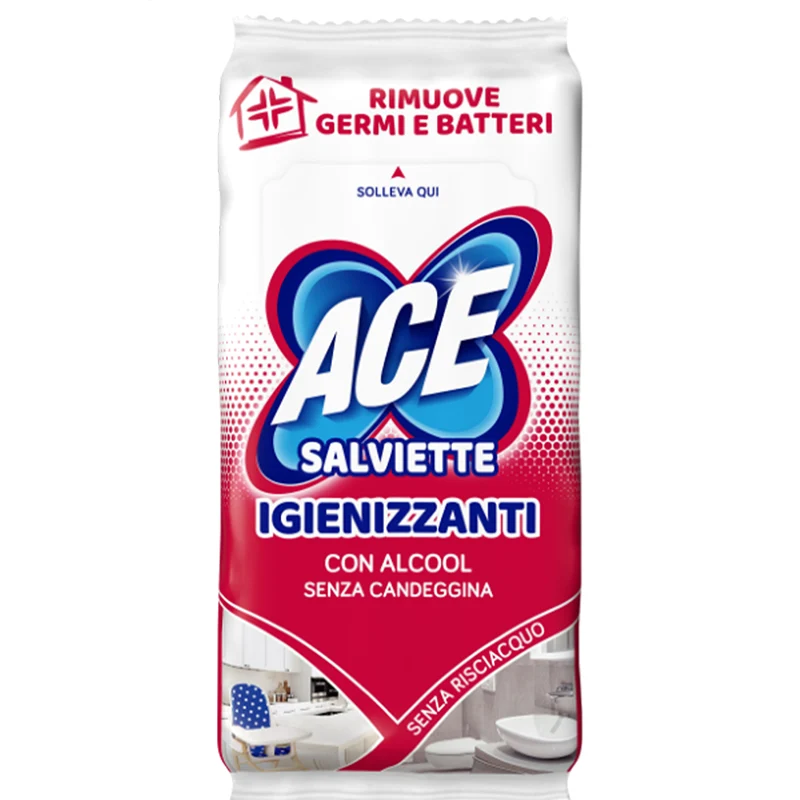 Ace Salviette Igienizzanti 40pz Con Alcool