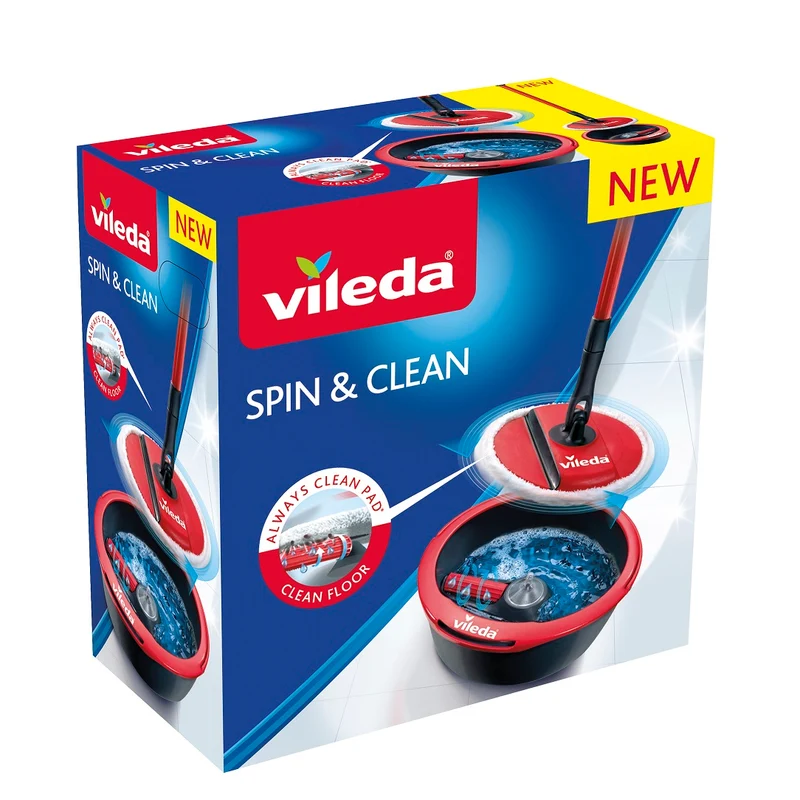 Sistema Lavapavimenti Spin _ Clean Vileda