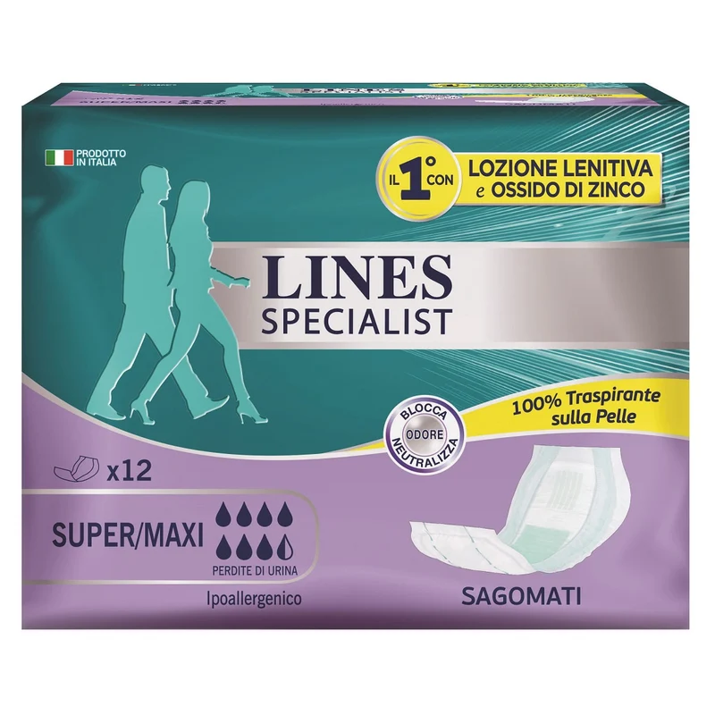 Assorbenti Sagomato 12pz Normale Specialist Lines
