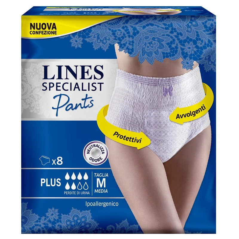 Assorbenti Pants Plus 8pz Media Specialist Lines