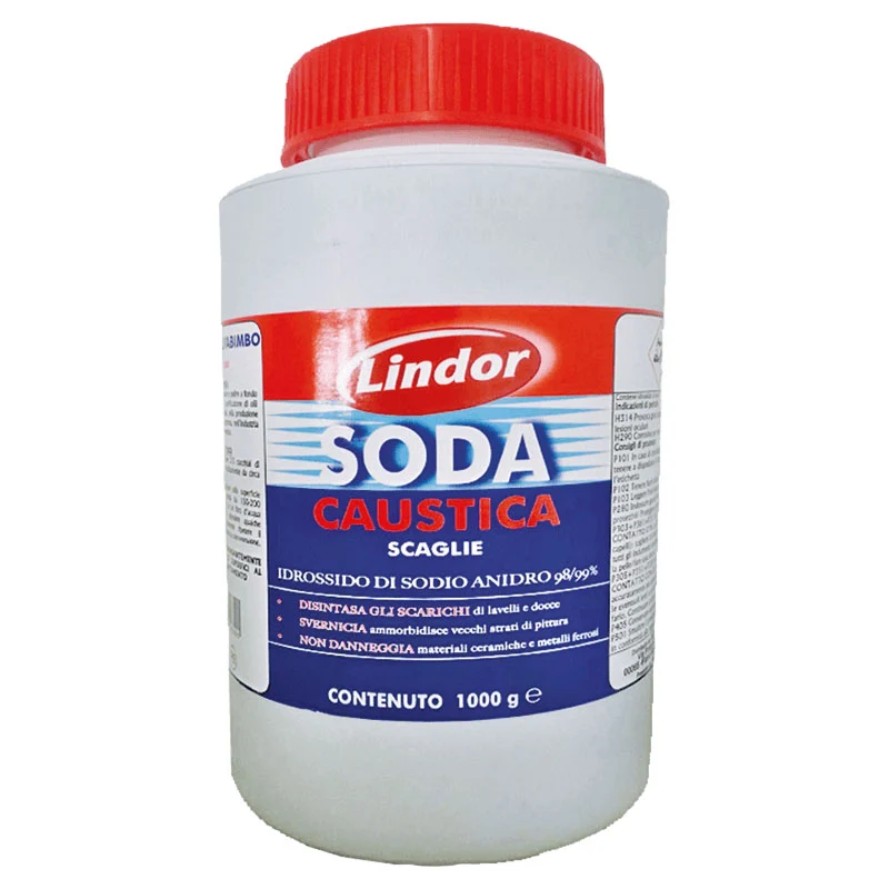 Soda Caustica Scaglie 1kg