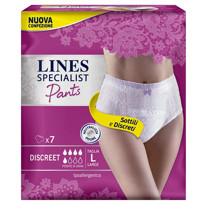Assorbenti Pants 7pz Discreet Large Specialist
