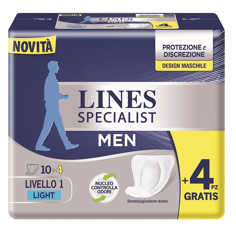 Assorbenti Men 14 Pz Specialist Level 1 Lines