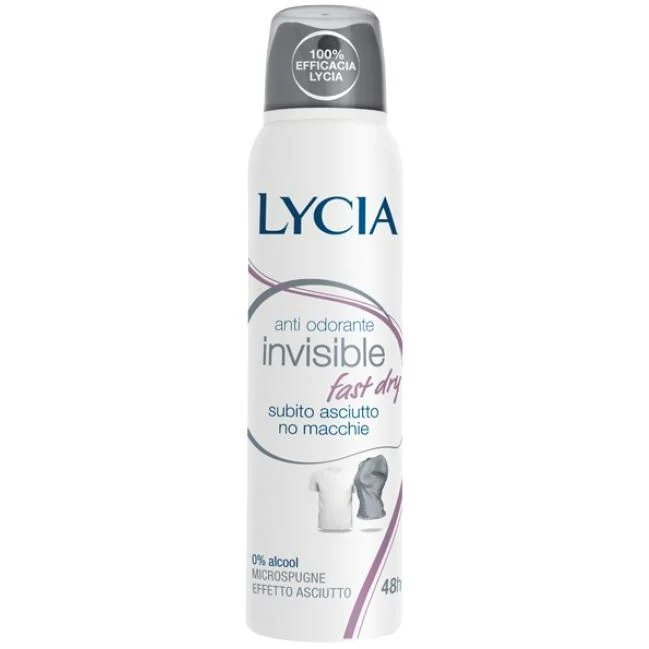 LYCIA ANTIODORANTE SPRAY INVISIBLE 150ML