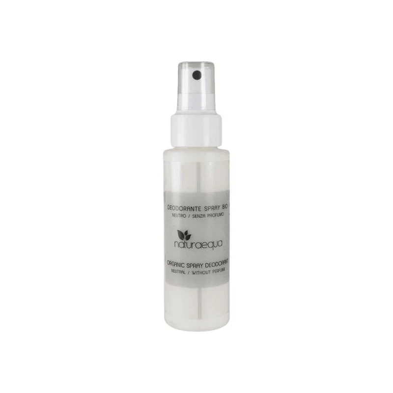 Deodorante spray bio neutro senza profumo 80 ml - Naturaequa