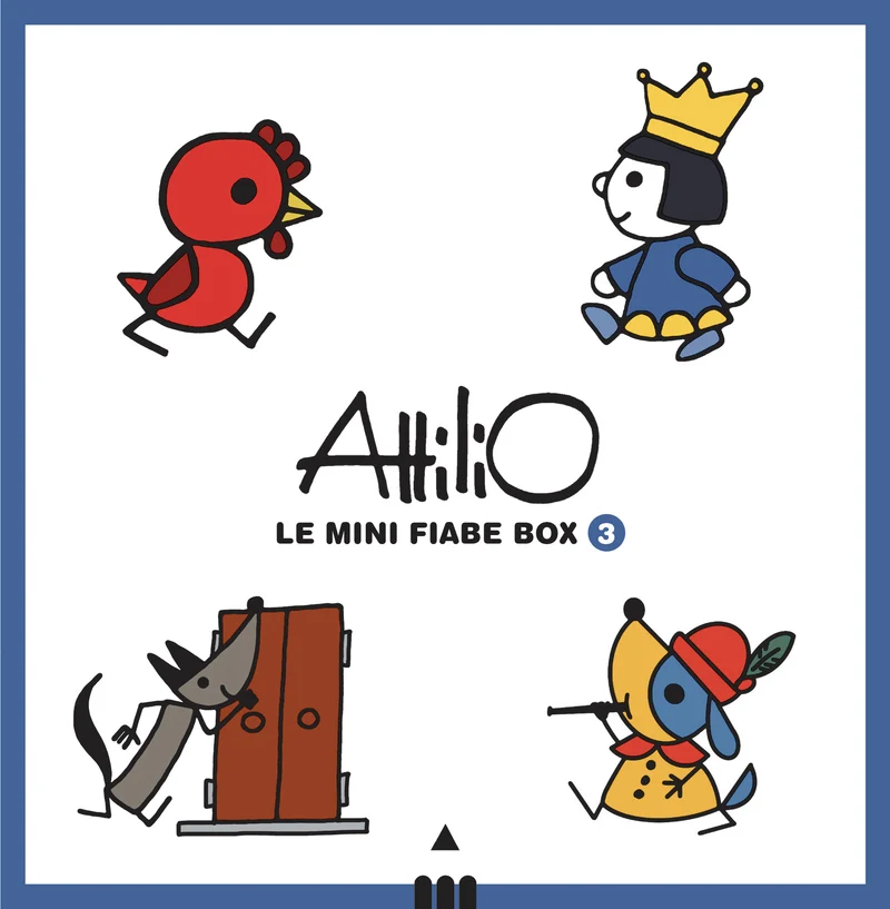 Libro Mini Fiabe Box 3 (azzurro), di Attilio Cassinelli - Lapis