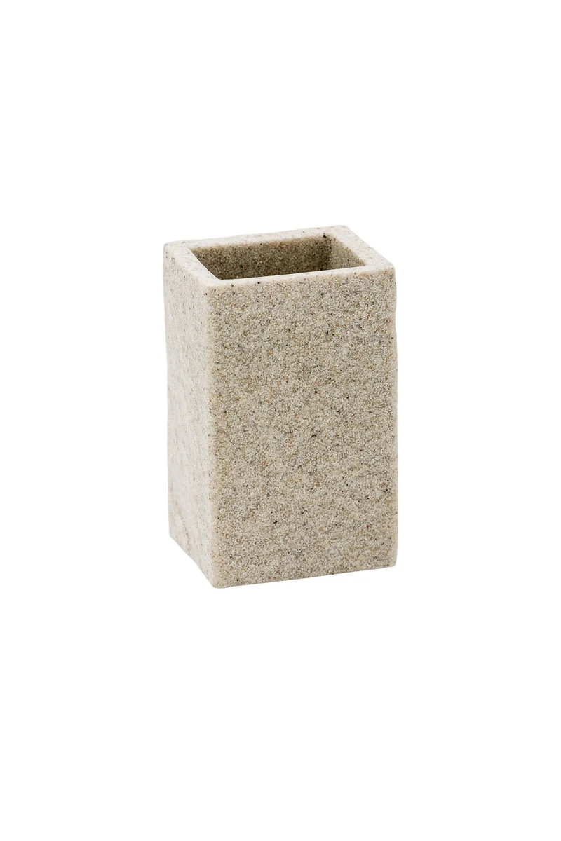 Porta spazzolini Syl da appoggio forma squadrata Metaform
