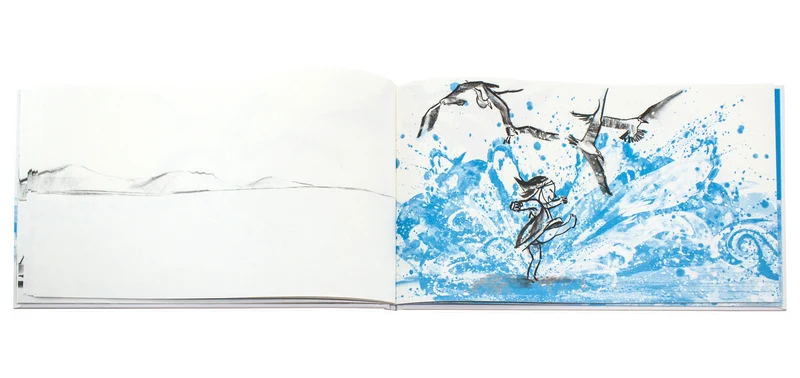Libro L'onda di Suzy Lee - Corraini Edizioni