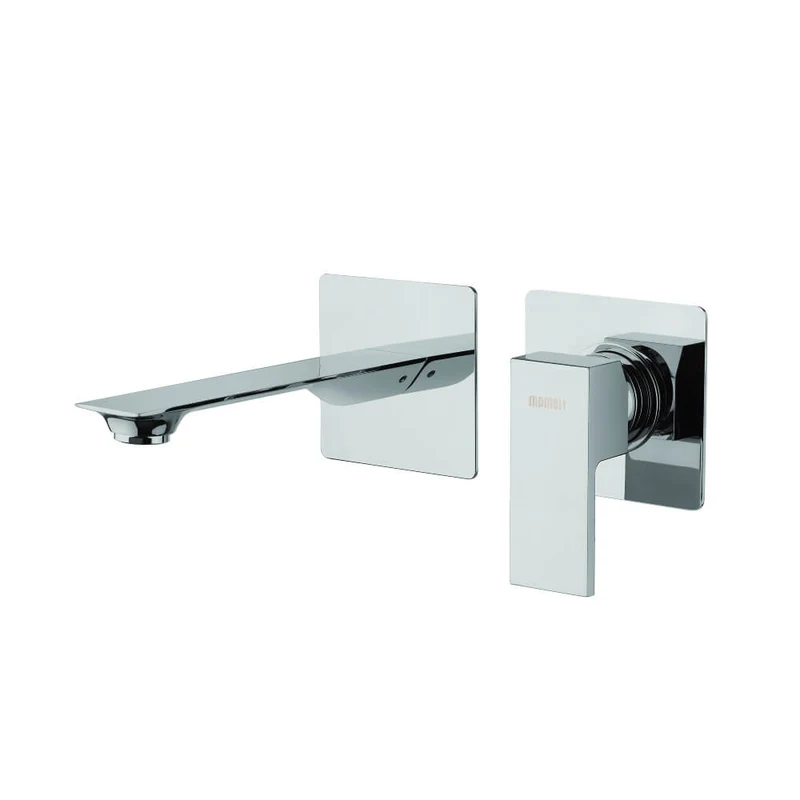 Miscelatore lavabo a muro cromo Blade Mamoli per piletta Click clack