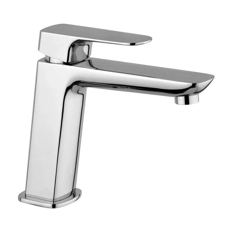 Miscelatore lavabo con piletta Click Clack INCLUSA forma tonda cromo