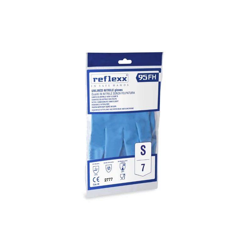 Guanti riutilizzabili in nitrile Reflexx 95 - 44g | 50 paia