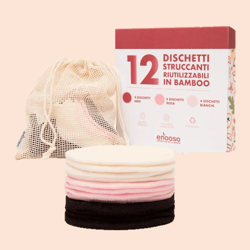 Set 12 dischetti struccanti lavabili Soft