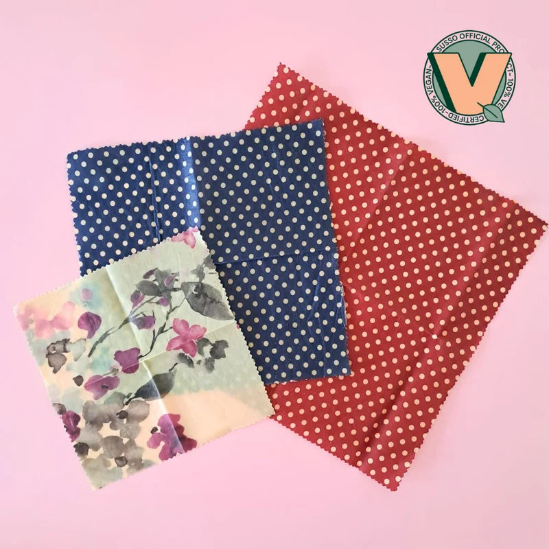 KIT imballaggi in cera vegana - Mix