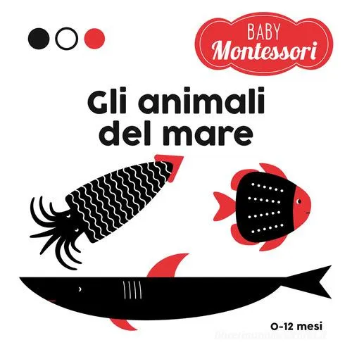 Gli animali del mare . Baby Montessori