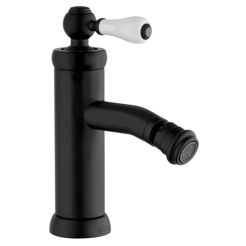 Rubinetto bidet serie Tosca nero opaco di Jacuzzi Rubinetteria per piletta click clack