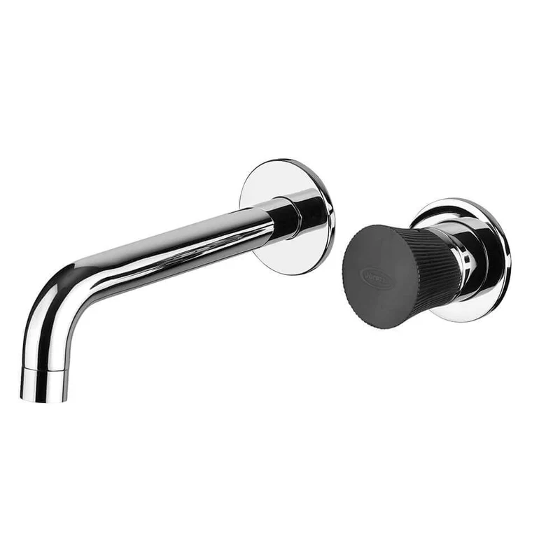 Miscelatore rubinetto lavabo a muro Illumina di Jacuzzi Rubinetteria per piletta click clack