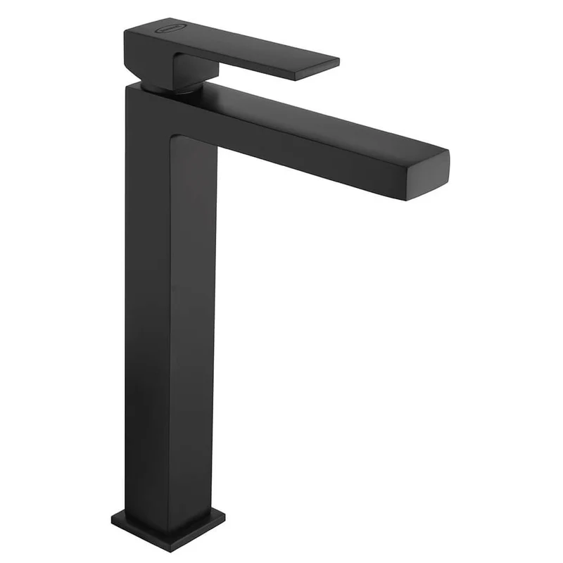 Miscelatore nero opaco lavabo alto Twinkle Jacuzzi Rubinetteria per piletta click clack