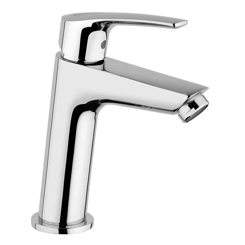 Miscelatore lavabo medio Lucente Jacuzzi | rubinetteria ottone cromato per piletta clik clak