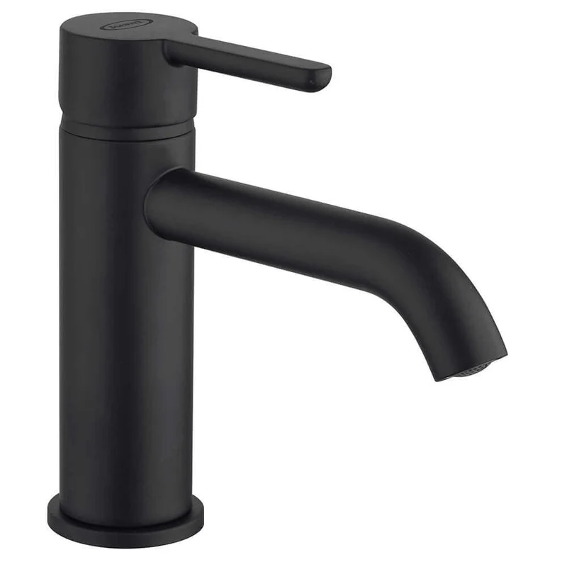 Miscelatore lavabo Jacuzzi | rubinetteria Sunset nero per piletta click clack