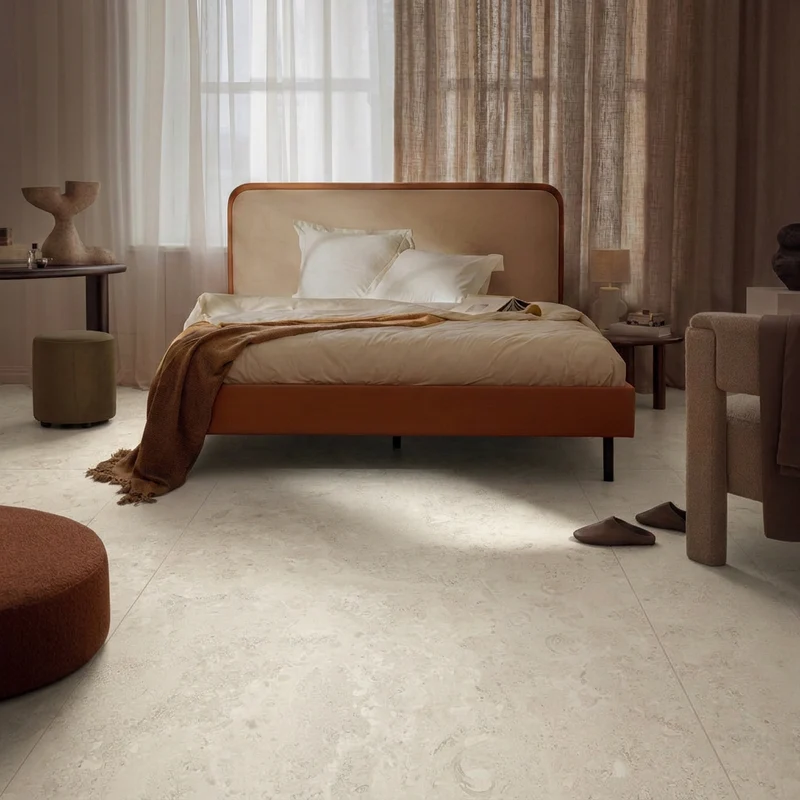 Gres Porcellanato Rettificato Naturale Effetto Marmo Santa Monica Bone 120X120 - Alaplana
