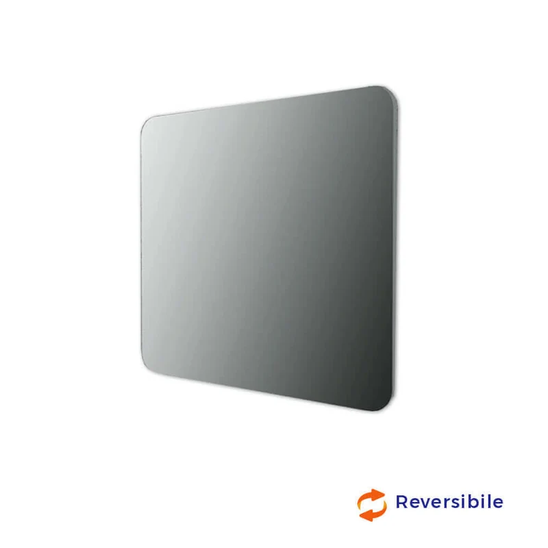 Specchio filo lucido 90X100 rettangolare con angoli tondi