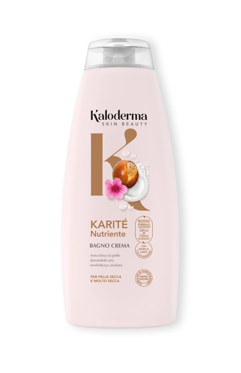 Kaloderma Bagnocrema Karité Nutriente 500 ml — Cartone intero da 6 confezioni · Cartone da 6 pz